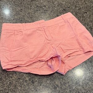 J. Crew Coral Pink High-Waist Women's Shorts